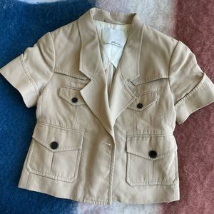 Phillip Lim short sleeve structured jacket